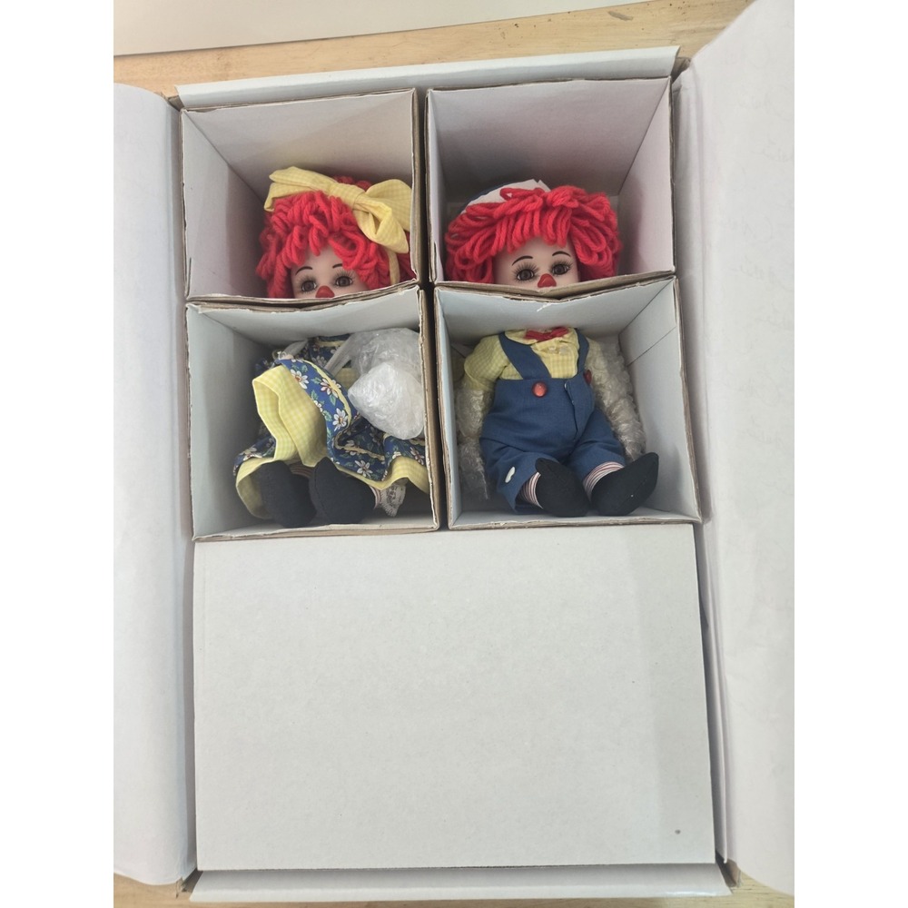 NIB‎ Marie Osmond  Miracle Children ROSIE & RAGS Hand Numbered LE + Wagon Bear